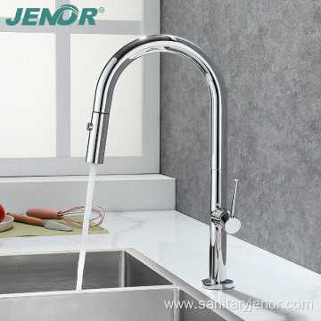 Pull Down The Sprayer Spout Kitchen Faucet